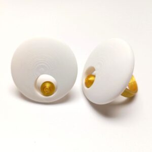 Anillo Luna blanco