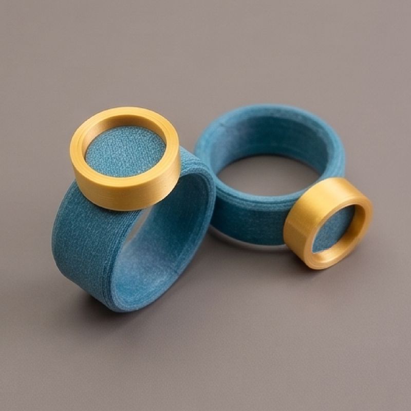 Anillo Core azul oro Tonoto