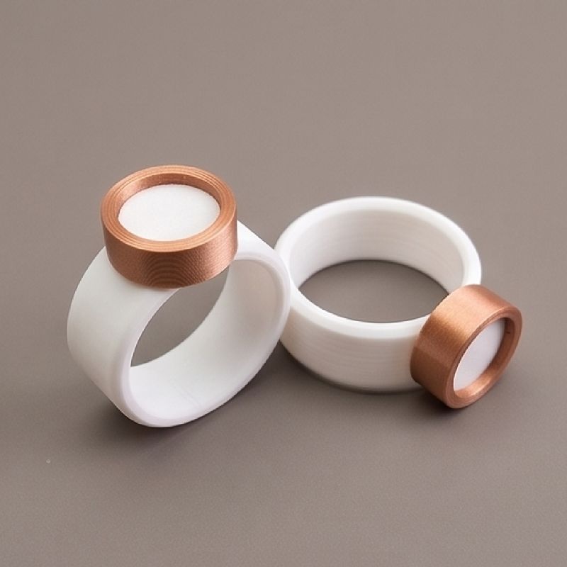 Anillo Core blanco cobre Tonoto