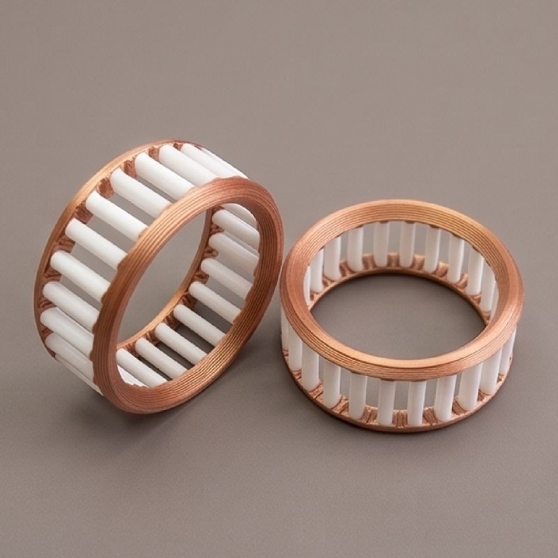 Anillo Nexus blanco cobre Tonoto