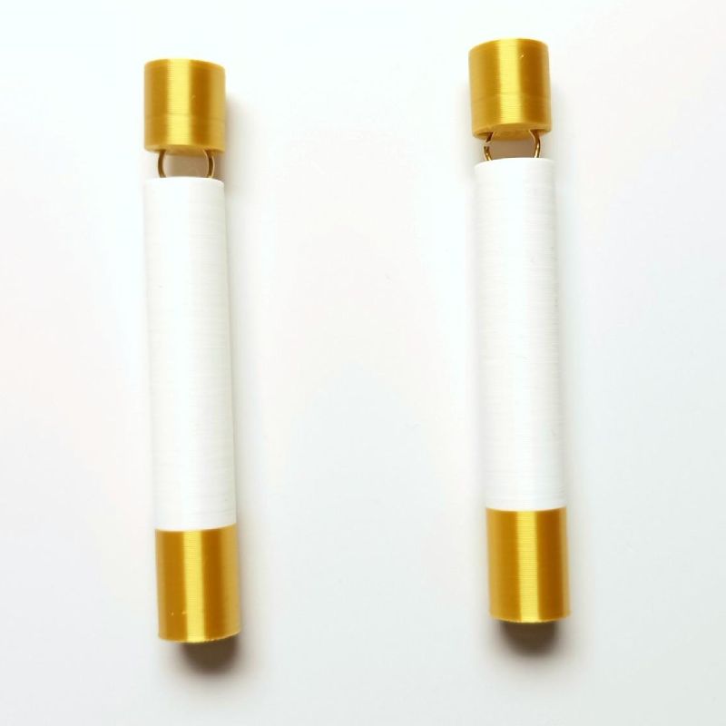 Pendientes Dual Blanco