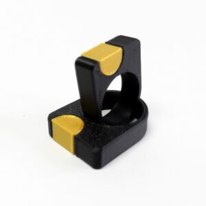 Anillo Pixel negro
