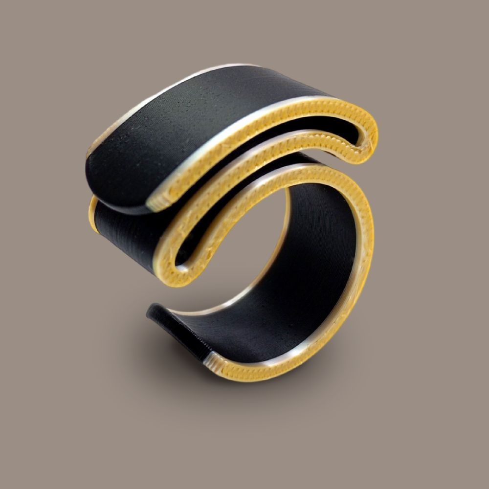 Anillo Suavemente negro