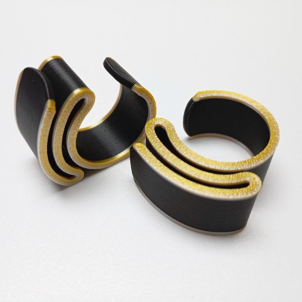 Anillo Suavemente negro